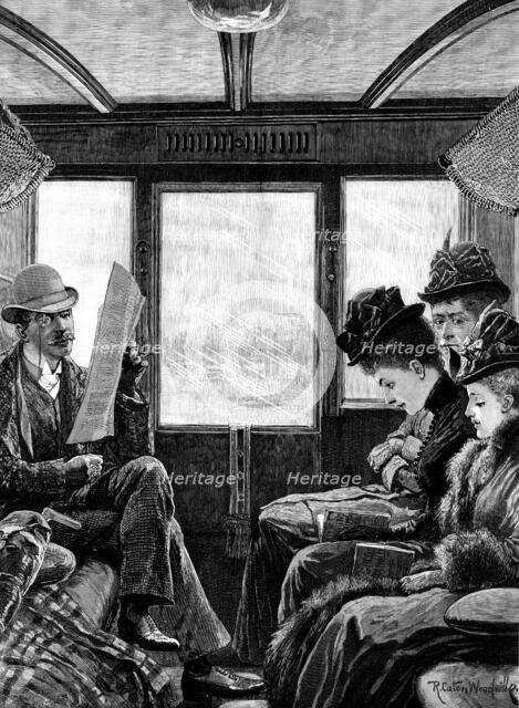 Easter Manoeuvres: "Eyes Right!", 1890.  Creator: Unknown.