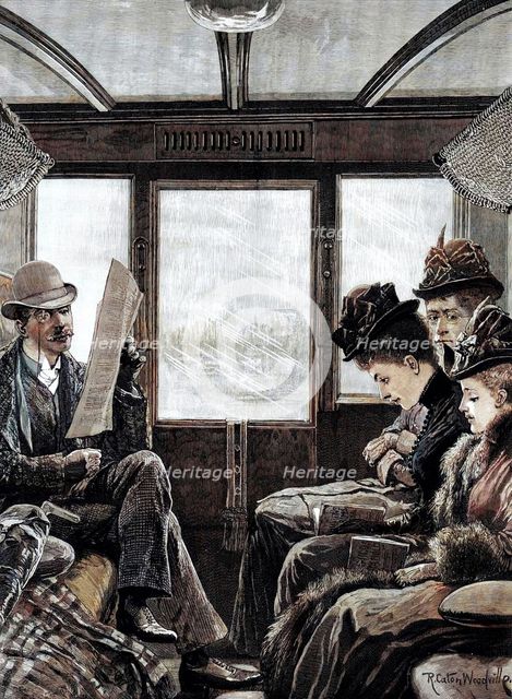 Easter Manoeuvres: "Eyes Right!", 1890.  Creator: Unknown.