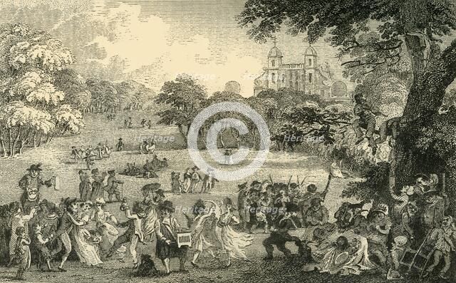 'Easter Monday in Greenwich Park', (c1878). Creator: Unknown.