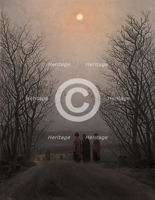 Easter Morning, 1828. Creator: Caspar David Friedrich.