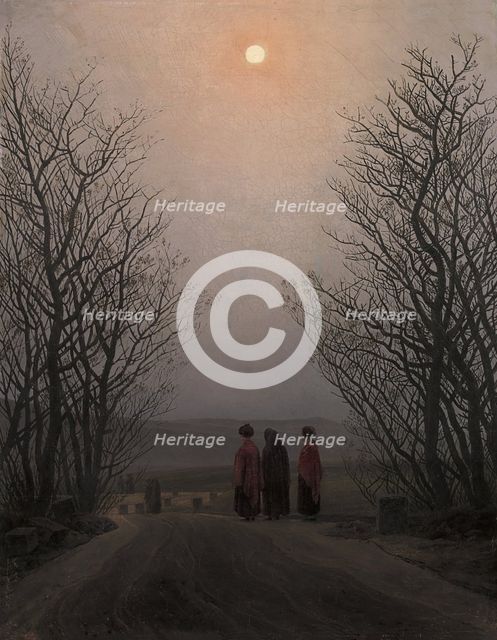 Easter Morning, 1828. Creator: Caspar David Friedrich.