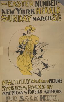 Easter number New York herald Sunday March 31st 1895, c1893 - 1897. Creator: Unknown