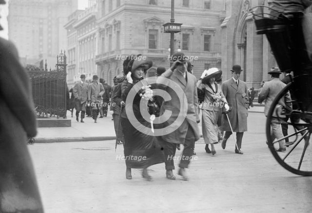 Easter on 5th Ave., N.Y.C., between c1910 and c1915. Creator: Bain News Service.