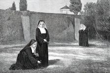 "Easter" by Edwin Bale, from the exhibition at the Dudley Gallery, 1876. Creator: Unknown