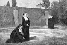 "Easter" by Edwin Bale, from the exhibition at the Dudley Gallery, 1876. Creator: Unknown