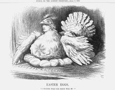 Easter Eggs 1880. Creator: Joseph Swain