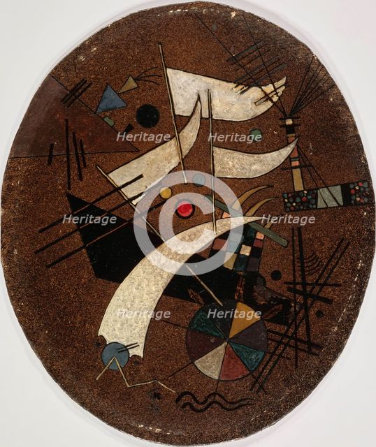 Easter Egg, 1926. Creator: Kandinsky, Wassily Vasilyevich (1866-1944).