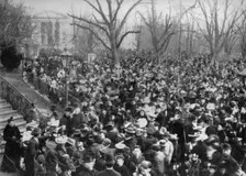 Easter egg rolling, The White House, Washington DC, USA, 1908