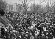 Easter egg rolling, The White House, Washington DC, USA, 1908