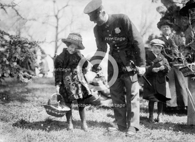 Easter Egg Rolling, White House, 1911. Creator: Harris & Ewing.