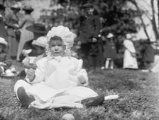 Easter Egg Rolling, White House, 1911. Creator: Harris & Ewing