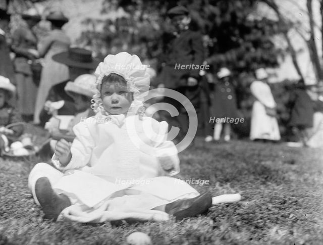 Easter Egg Rolling, White House, 1911. Creator: Harris & Ewing.