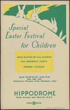 Easter Festival, New York, [1930s]. Creator: Unknown
