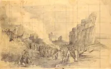 Easter Island, Religious Festival 1872. Artist: Louis Marie Julien Viaud