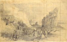 Easter Island, Religious Festival 1872. Artist: Louis Marie Julien Viaud