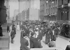 Easter Parade, Fifth Ave., New York, 1910. Creator: Bain News Service