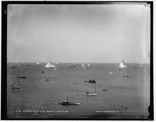 Eastern Yacht Club regatta, 1886 June 26. Creator: Unknown