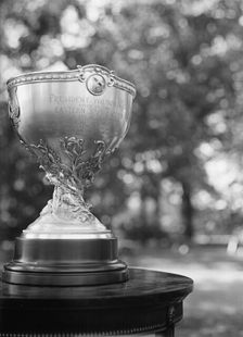 Eastern Yacht Club - The Cup, 1913. Creator: Harris & Ewing