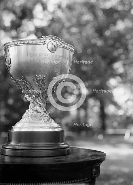 Eastern Yacht Club - The Cup, 1913. Creator: Harris & Ewing.