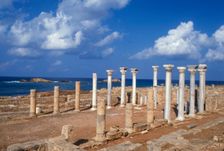 Eastern Church, Apollonia, Libya. Creator: Vivienne Sharp