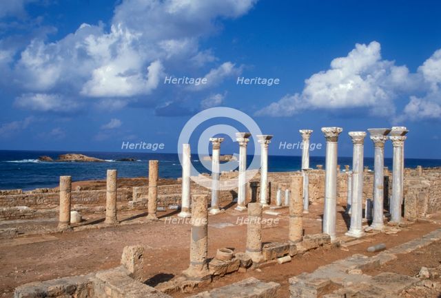 Eastern Church, Apollonia, Libya.  Creator: Vivienne Sharp.