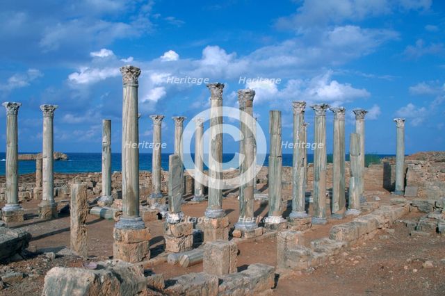 Eastern Church, Apollonia, Libya.  Creator: Vivienne Sharp.