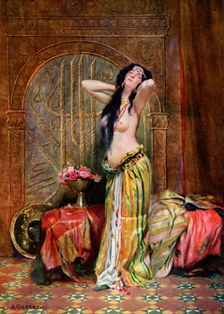 Eastern Girl 1908-1909.Artist: Albert Gilbert
