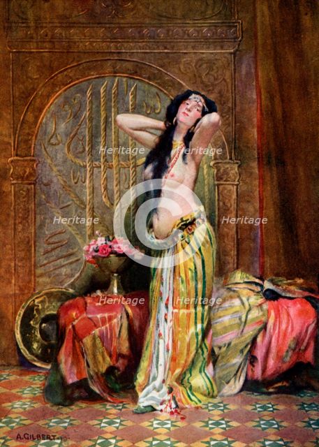 'Eastern Girl', 1908-1909.Artist: Albert Gilbert