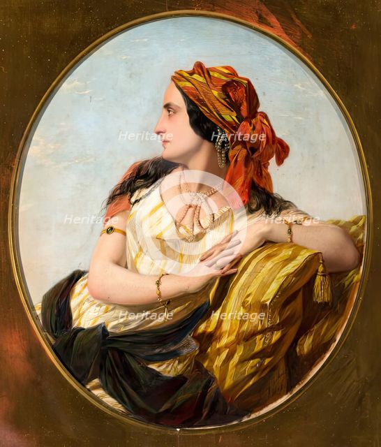 Eastern Lady, 1849. Creator: Henry Nelson O'Neil.