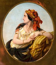 Eastern Lady, 1849. Creator: Henry Nelson O'Neil