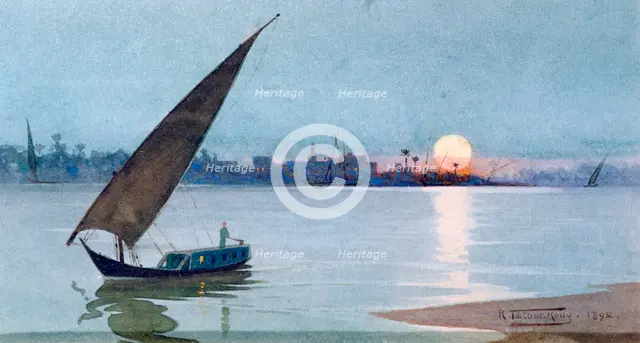 'Eastern Lake, Egypt', 1892. Artist: Robert Talbot Kelly