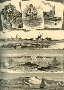 Eastern Long Island Scenes 1872. Creator: John J. Harley