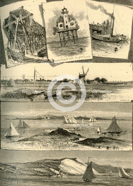 'Eastern Long Island Scenes', 1872.  Creator: John J. Harley.