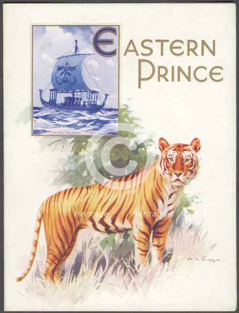 Eastern Prince Travel, c.1930s. Artist: Wilfred Fryer