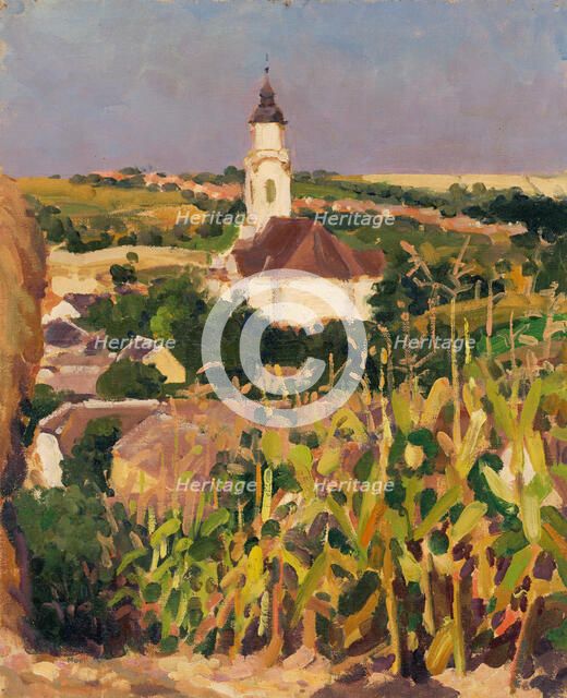 Eastern Slovakia Village, around 1930. Creator: Teodor Jozef Mousson.