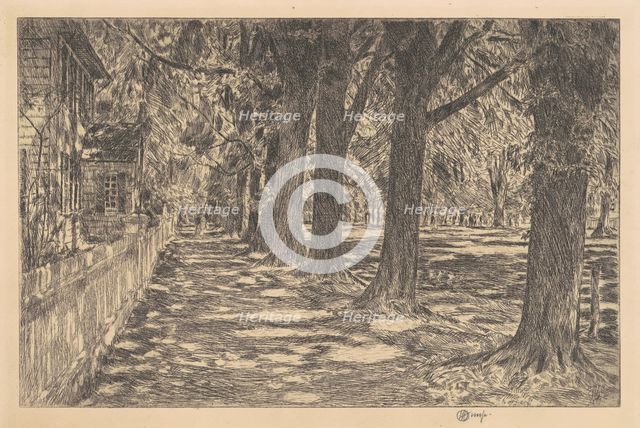 Easthampton, 1917. Creator: Frederick Childe Hassam.