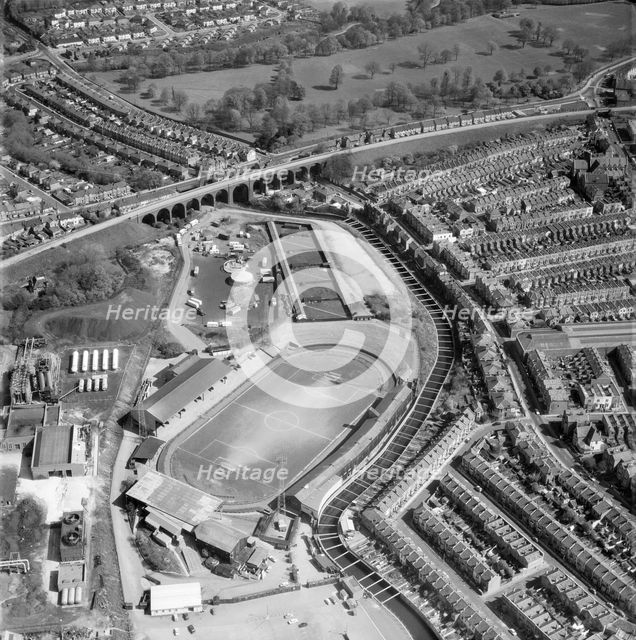 Eastville Stadium, Bristol, 1967. Artist: Unknown.