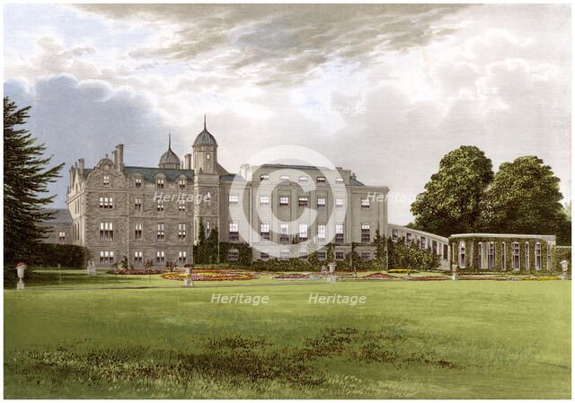 Eastwell Park, near Ashford, Kent, home of the Duke of Edinburgh, c1880. Artist: Unknown