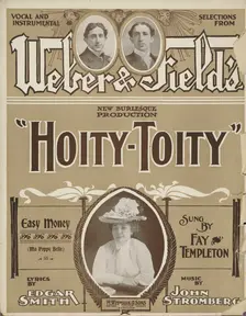 Easy money (Ma poppy belle) 1901. Creator: Unknown