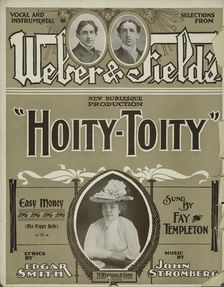 Easy money (Ma poppy belle) 1901. Creator: Unknown