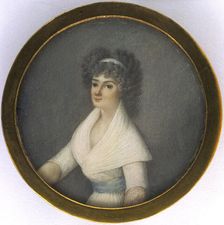 Ebba Lovisa Antoinette Ulrica Dohna, 1795. Creator: Unknown