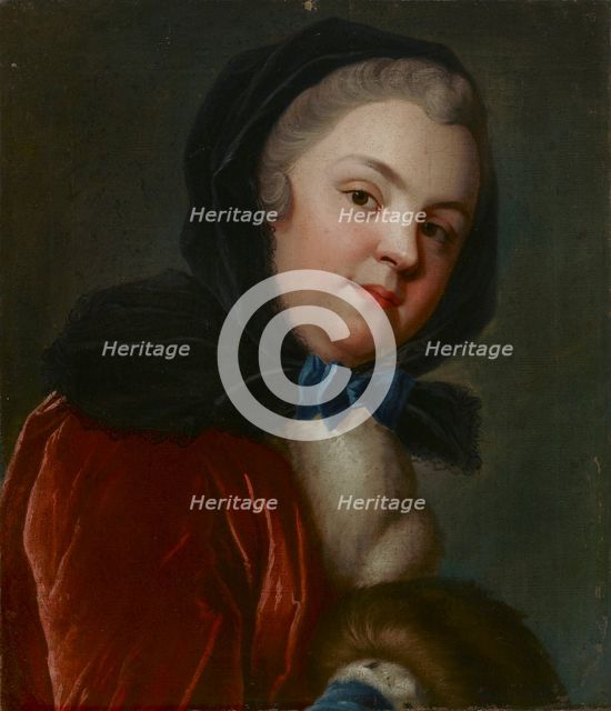 Ebba Margareta Ribbing af Zernava, c1750. Creator: Olof Arenius.