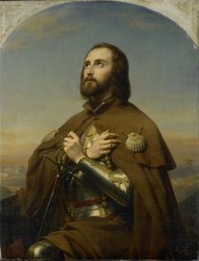 Eberhard (1445-96), Duke of Würtemberg, as a Pilgrim in the Holy Land, 1846. Creator: Nicaise de Keyser