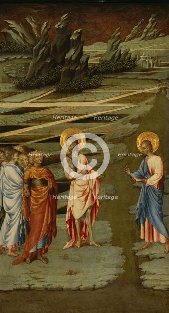Ecce Agnus Dei, 1455/60. Creator: Giovanni di Paolo.