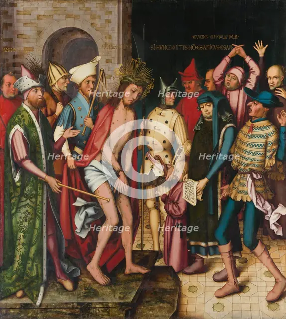Ecce Homo, 1501. Creators: Hans Holbein the Elder, Jesus Christ.