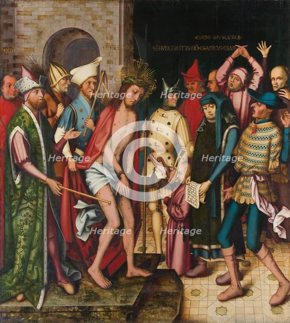 Ecce Homo, 1501. Creators: Hans Holbein the Elder, Jesus Christ.
