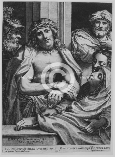 Ecce Homo, 1587. Creator: Agostino Carracci.