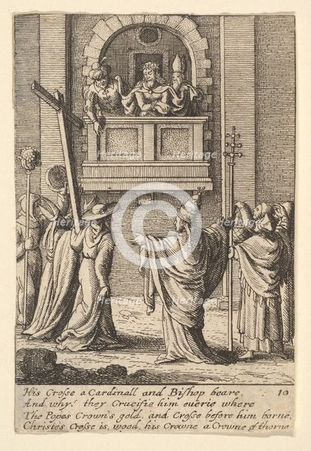 Ecce Homo, 1625-77. Creator: Wenceslaus Hollar.