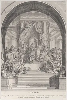 Ecce Homo, 1720-62. Creator: Francois Joullain