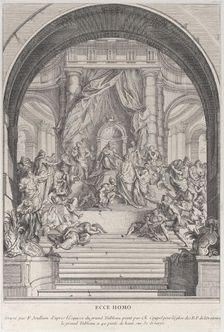 Ecce Homo, 1720-62. Creator: Francois Joullain